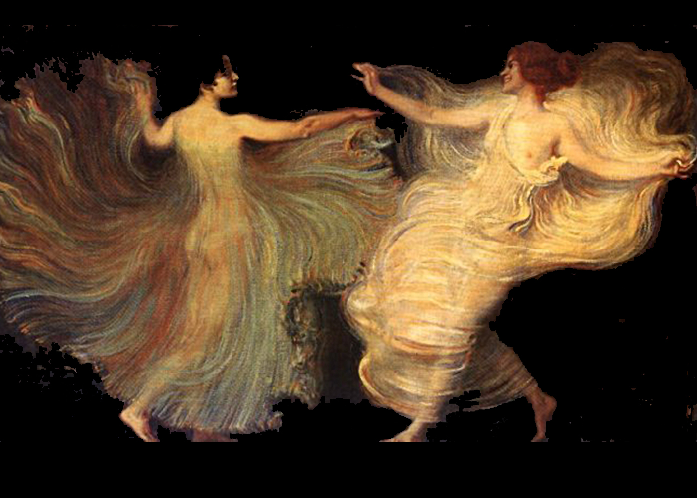 Dancers by Franz von Stuck