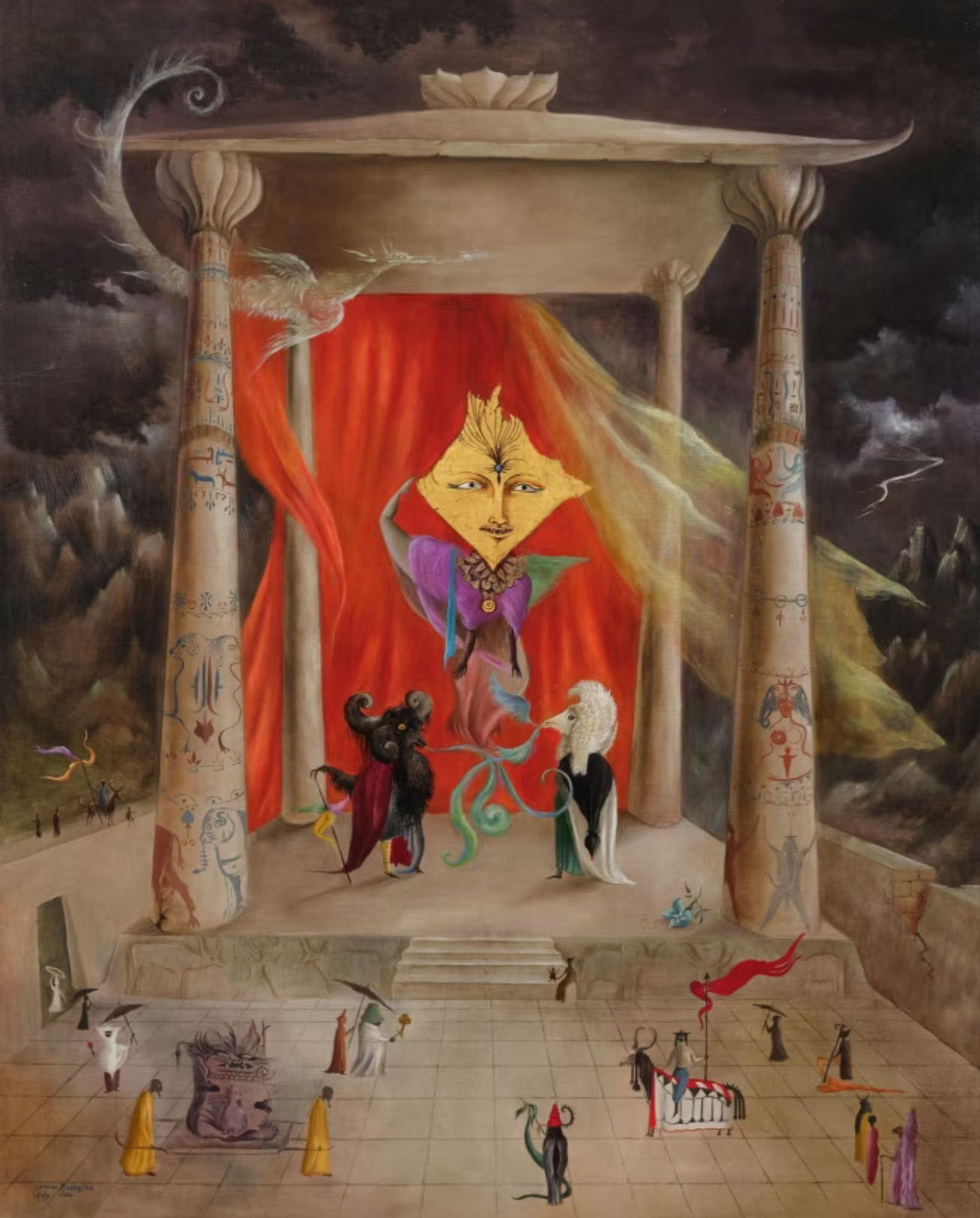 Temple of the Word by Leonora Carrington